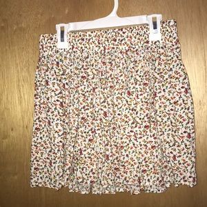 Floral Print Skirt